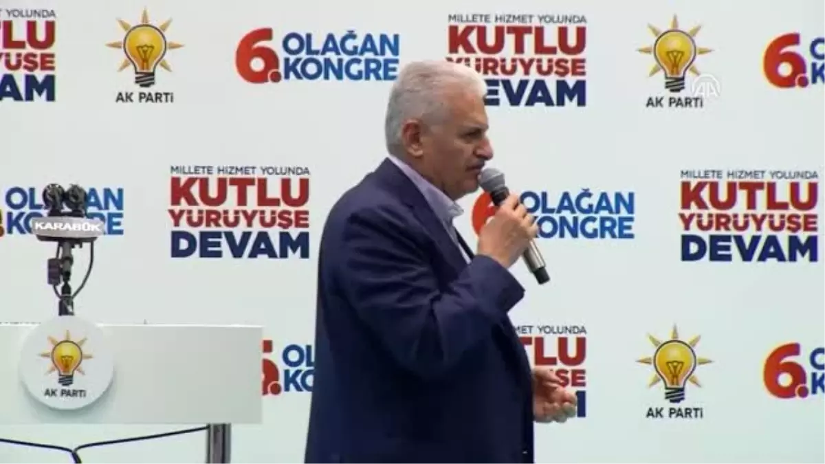 Başbakan Yıldırım: "Dağ Gibi Sorunları Dağ Gibi Hizmetlere Dönüştürerek Bu Günlere Geldik"