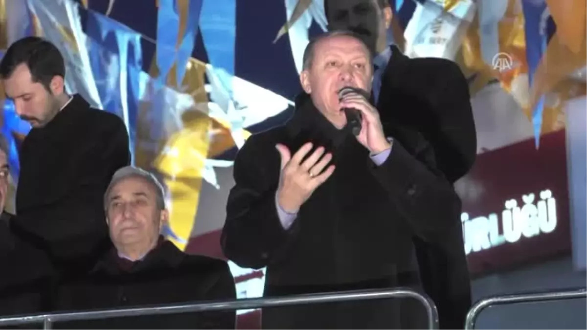 Cumhurbaşkanı Erdoğan: "Ne Yapıyorsak Allah İçin ve Bu Vatan İçin Yapacağız ve Bu Yolda Sizlerle...