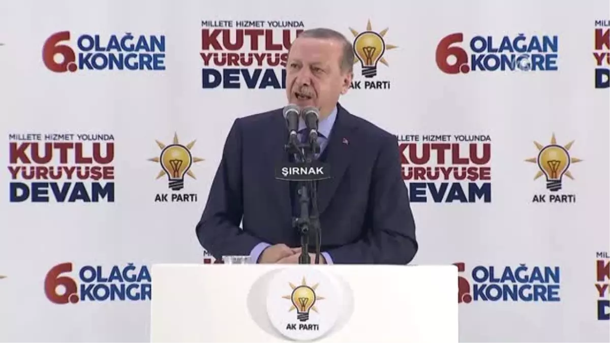 Cumhurbaşkanı Erdoğan: "Terör Örgütünün Yakıp Yıktığı Her Yeri Ayağa Kaldırıyoruz"