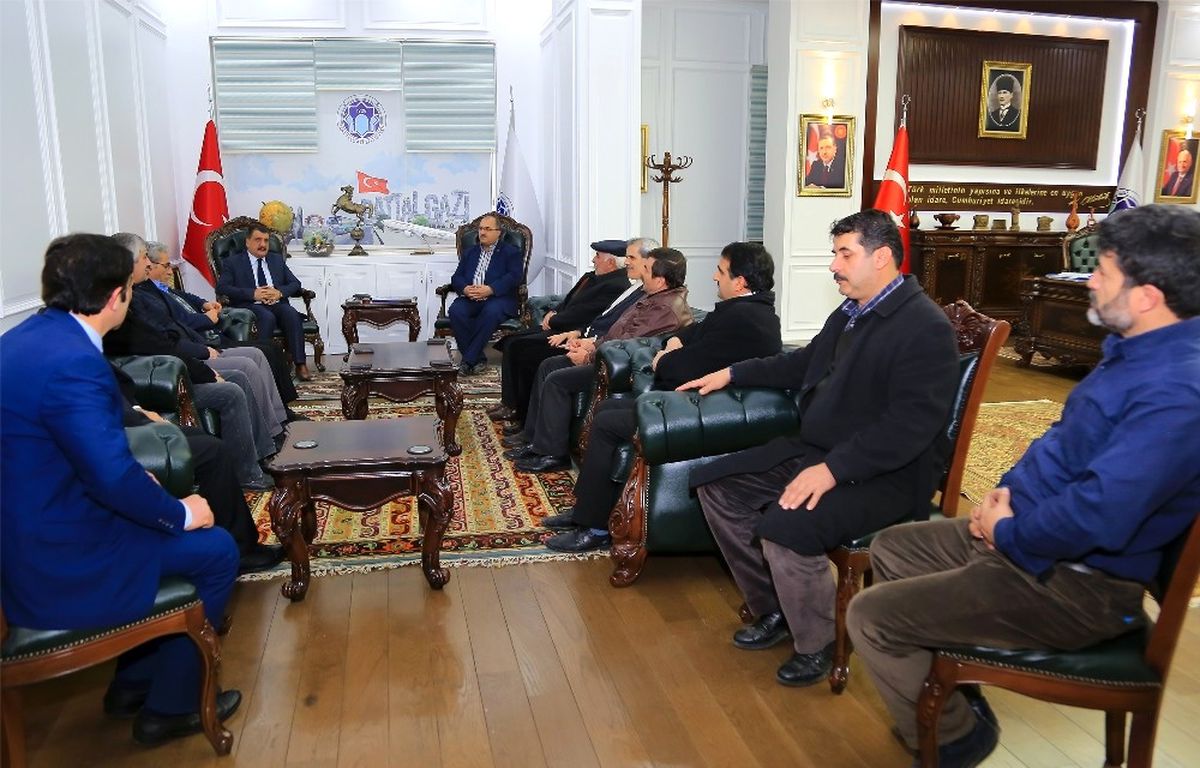 Gürkan Muhtarları Ağırladı