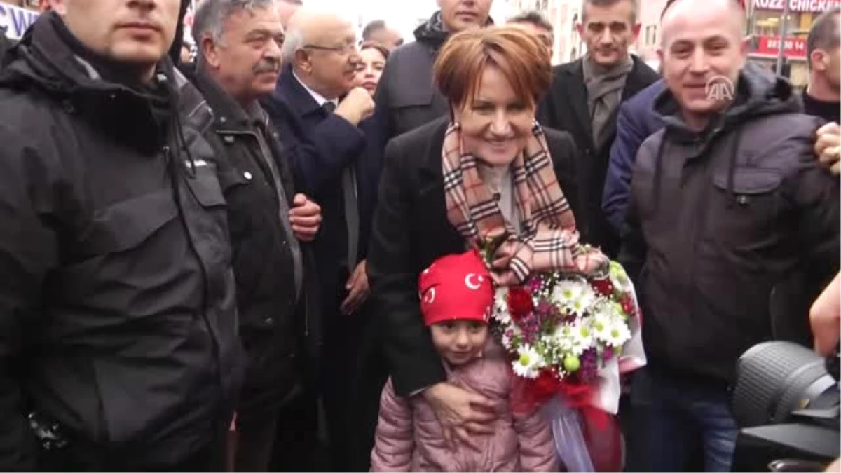 İyi Parti Genel Başkanı Akşener Sivas\'ta