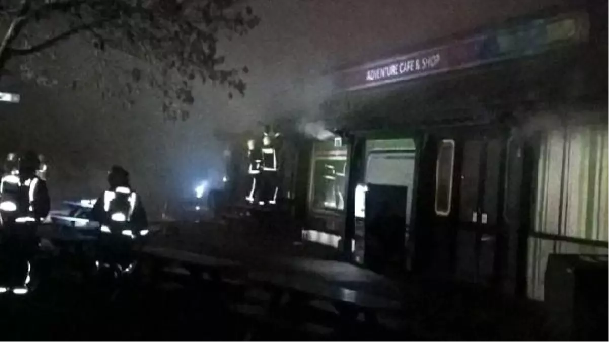 Londra Hayvanat Bahçesi\'nde Yangın (2)