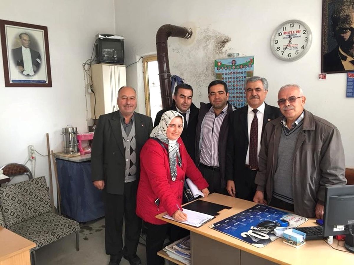 Mut\'ta Doğalgaz İçin İmza Kampanyası Başlatıldı