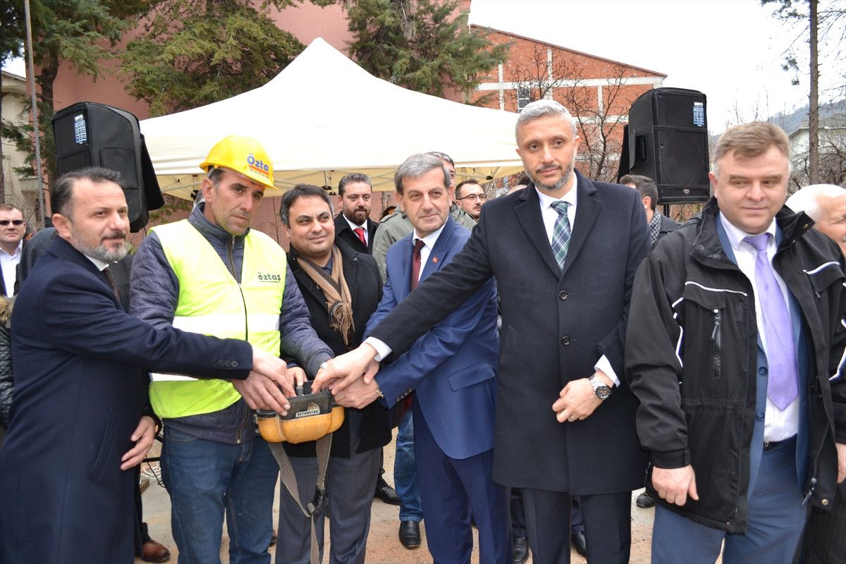 Simav\'da Kültür Evinin Temeli Atıldı