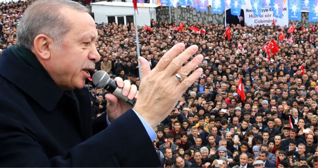 Son Dakika! Erdoğan\'dan Hakkari\'ye Müjde: Bahardan İtibaren Yayla Yasağını Kaldırıyoruz