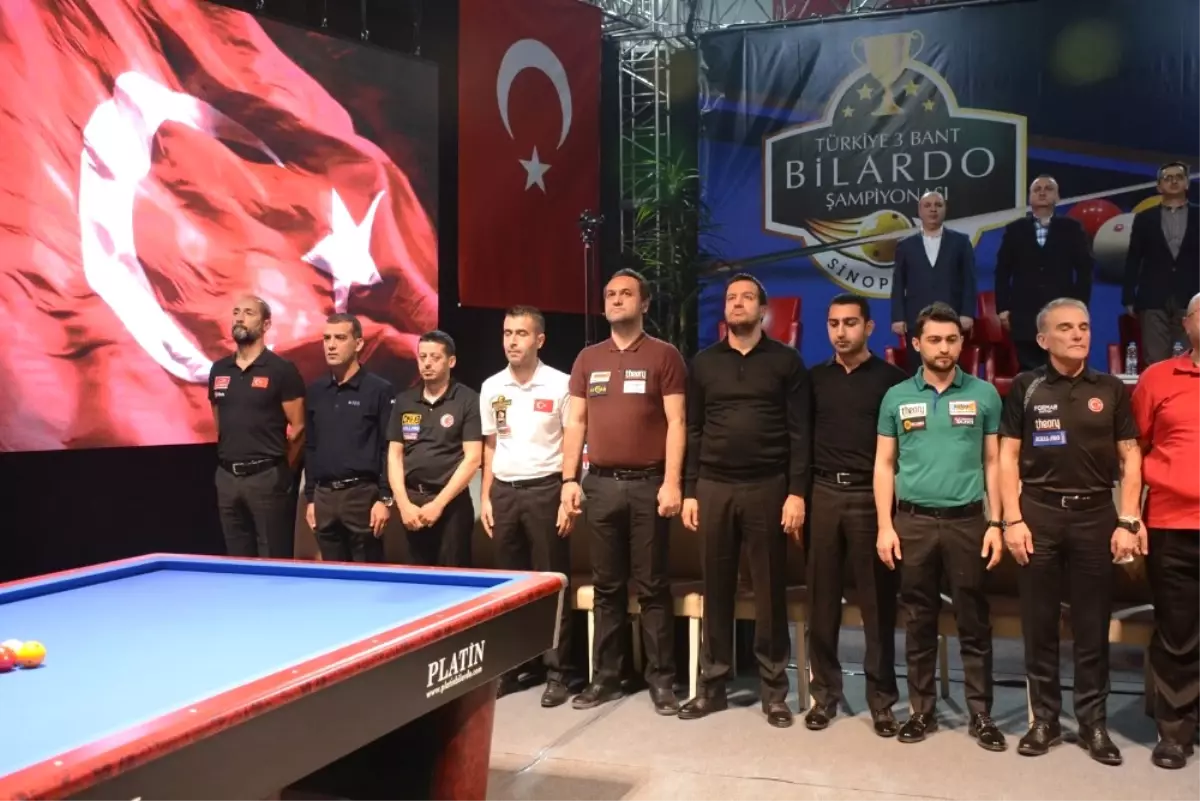 Türkiye 3 Bant Bilardo Şampiyonası Başladı