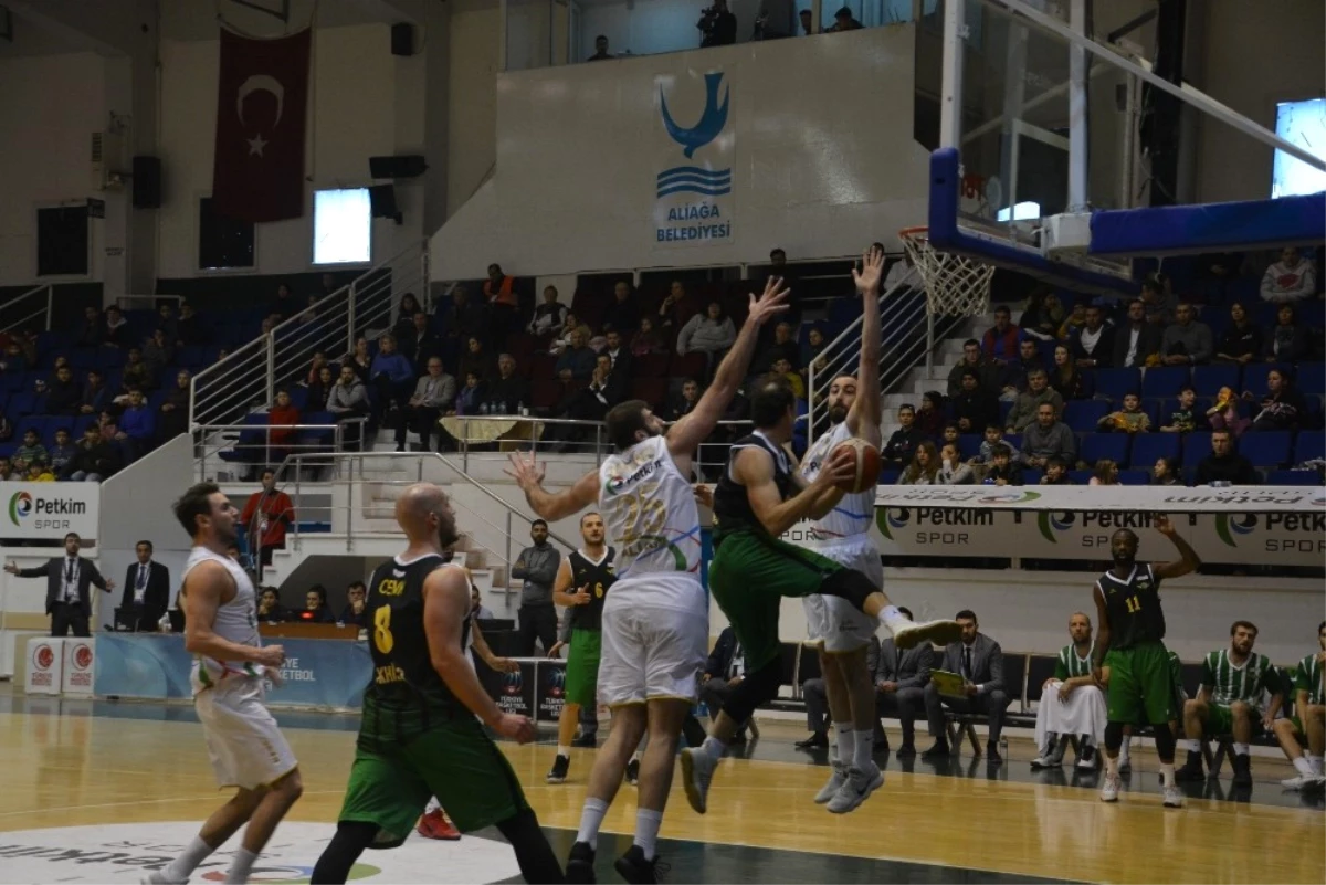 Türkiye Basketbol 1. Ligi: Petkim Spor: 77 - Akhisar Belediye: 76