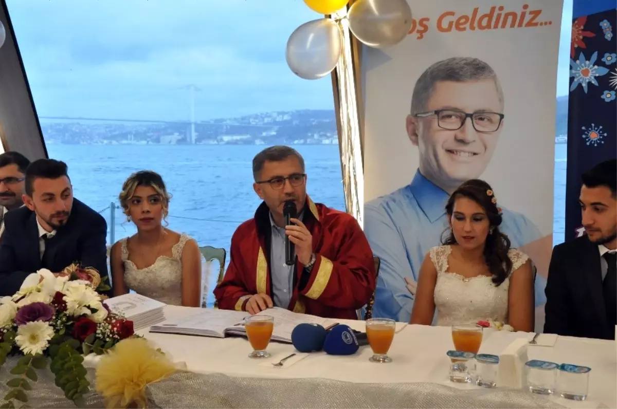 Üsküdar Belediyesinden 9 Roman Çifte Hayal Gibi Nikah Töreni