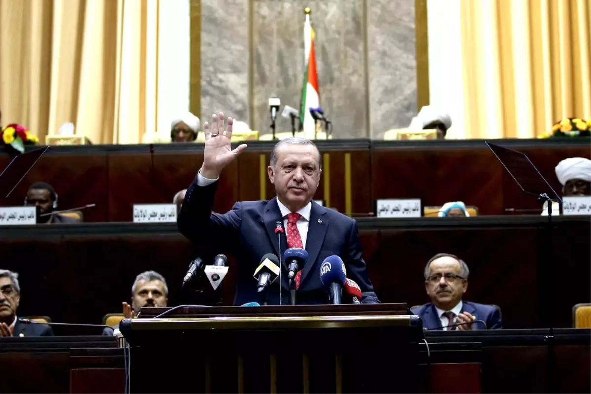 Erdoğan Sudan Meclisi\'ne Hitap Etti