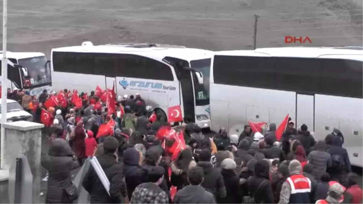 Erzurum Sarıkamış Şehitleri Şenkaya\'da Anıldı