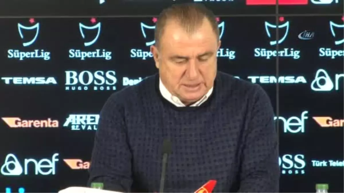 Fatih Terim: "Kaybederken Bile Alkış Alan Bir Takım Olmalıyız" -1-