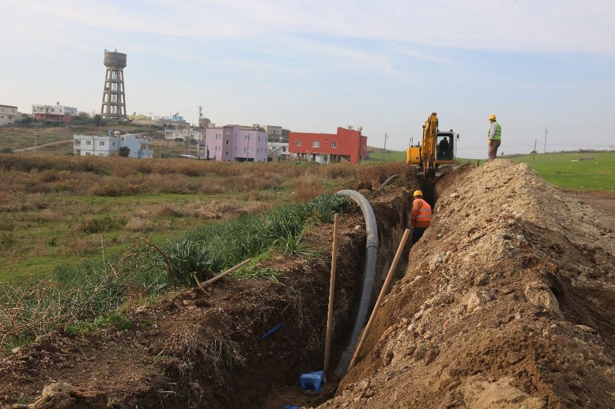 Karataş\'a 10 Kilometrelik İçme Suyu Hattı