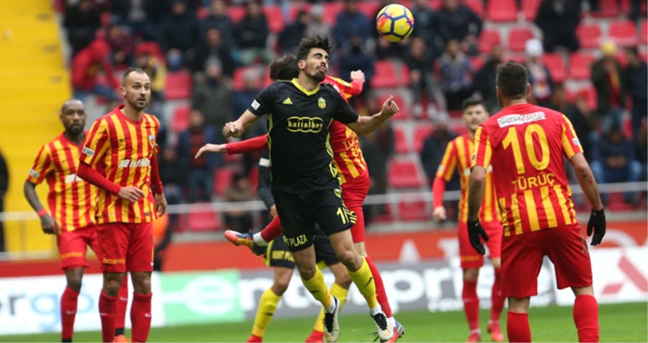 Yeni Malatyaspor, Deplasmanda Kayserispor\'u 1-0 Yendi