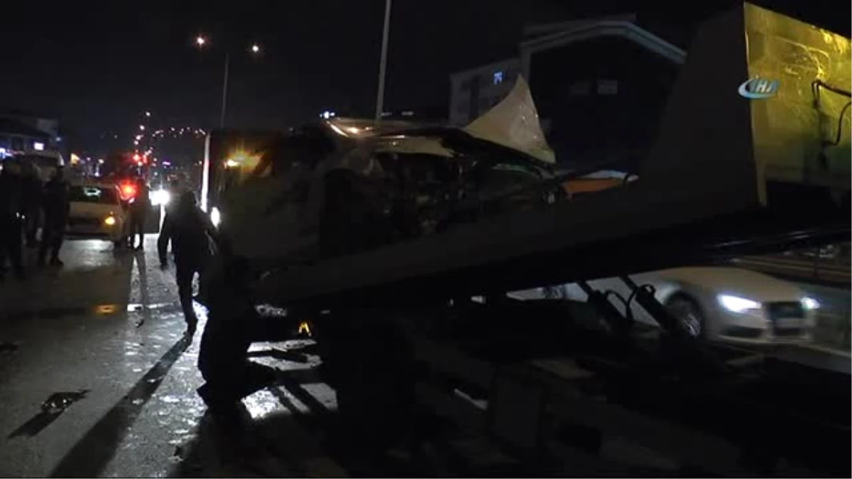 Pendik\'te Zincirleme Trafik Kazası: 3 Yaralı