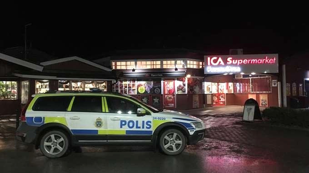 Stockholm\'de Süpermarket Soygunu