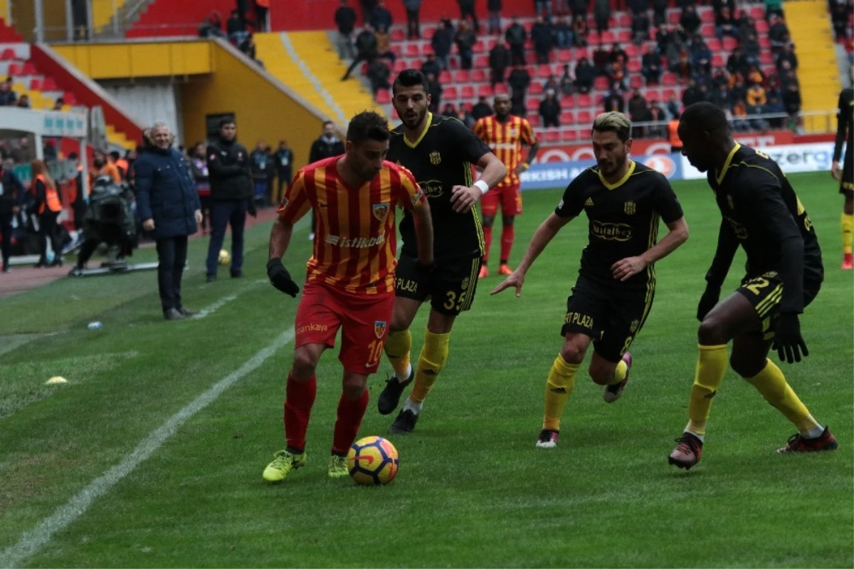 Süper Lig: Kayserispor: 0 - Evkur Yeni Malatyaspor: 1 (Maç Sonucu)