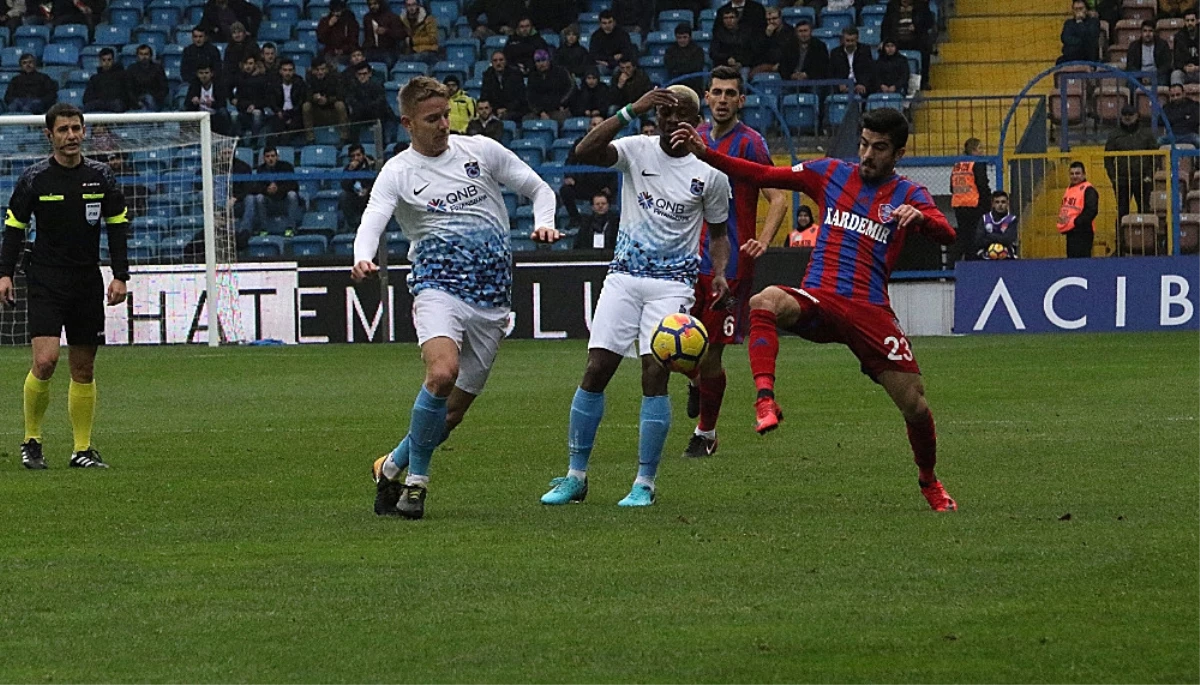 Trabzonspor da Puan Kaybıyla Tamamladı