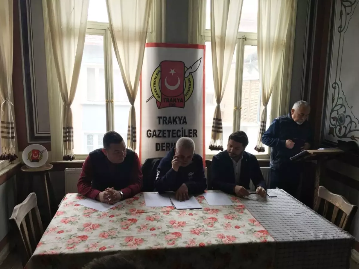 Trakya Gazeteciler Derneği, 12. Genel Kurulu Yapıldı