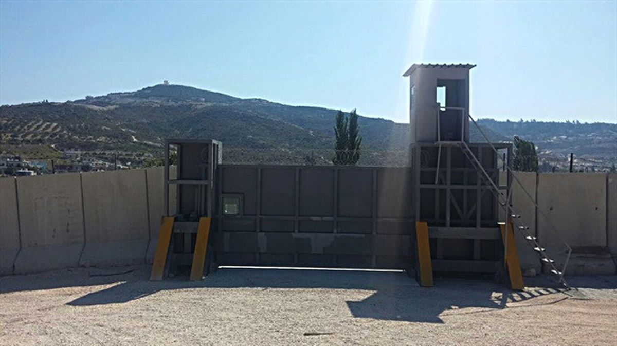Türkiye-Suriye Sınırına Acil Durumlar İçin Balistik Kapı Yapıldı