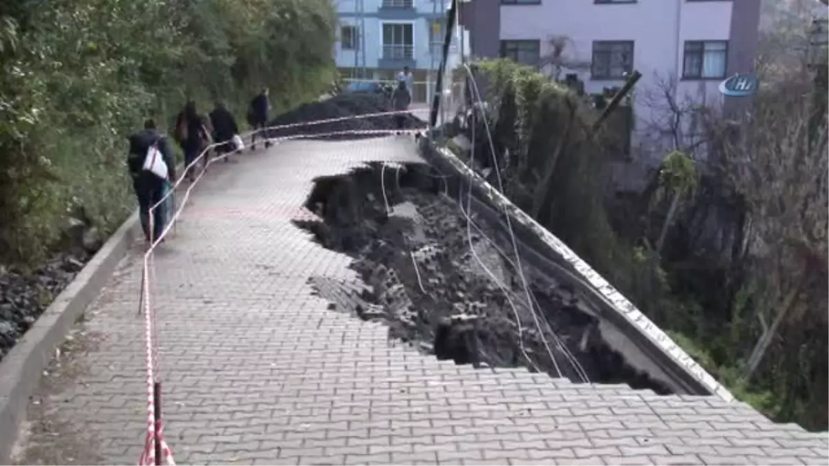 Yol Okulun Üzerine Çöktü, Facianın Eşiğinden Dönüldü