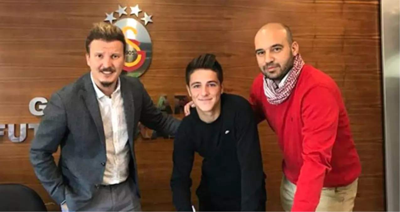 U21\'de Forma Giyen Ahmet Sivri, Galatasaray\'la Sözleşme İmzaladı