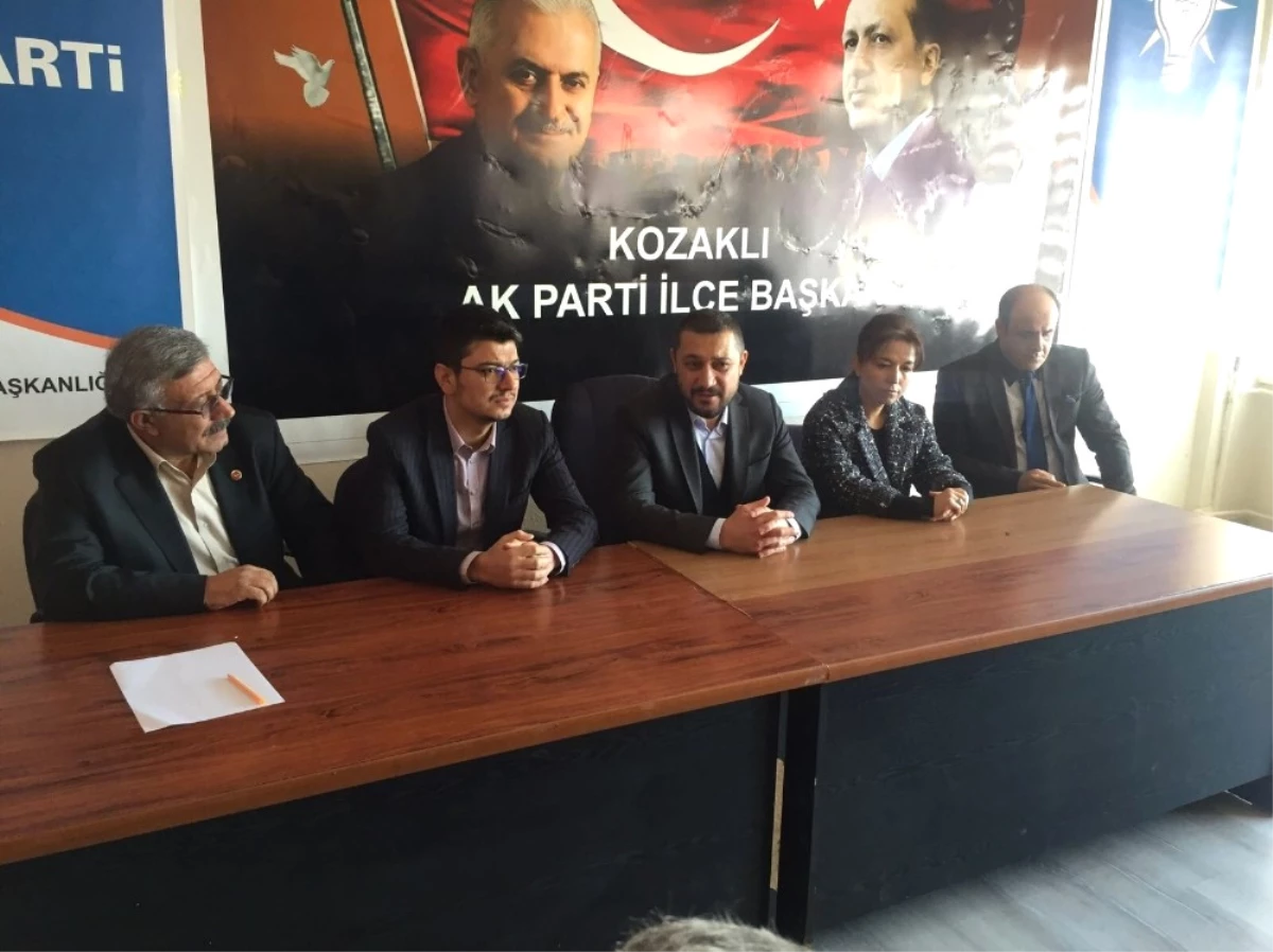 AK Parti Milletvekili Açıkgöz, Kozaklı İlçe Teşkilatını Ziyaret Etti