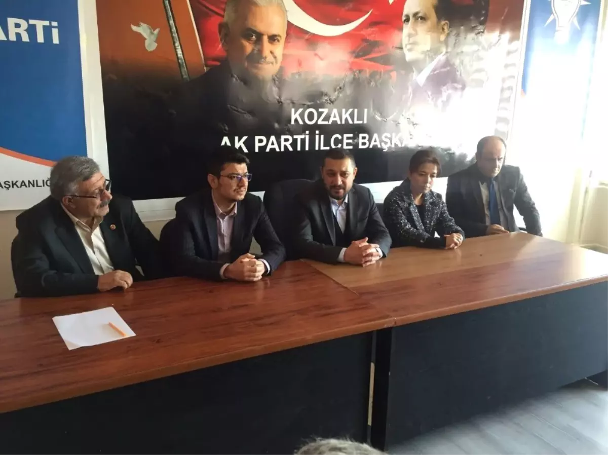 AK Parti Milletvekili Açıkgöz, Kozaklı İlçe Teşkilatını Ziyaret Etti