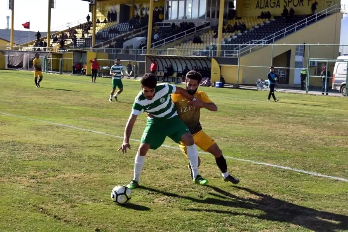 Aliağaspor Devreyi Lider Kapattı