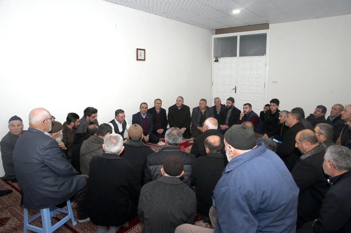 Başkan Ercan\'dan Mahalle Sakinlerine Ziyaret