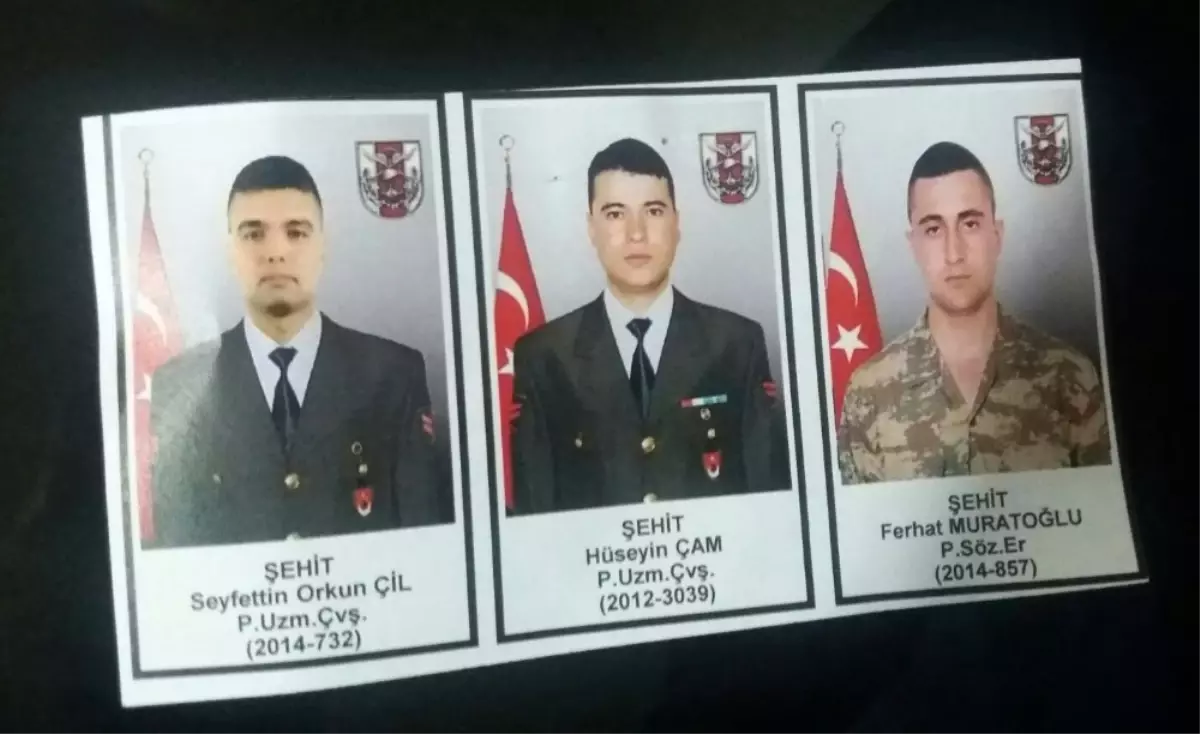 Hakkari Şehitleri Memleketlerine Uğurlandı
