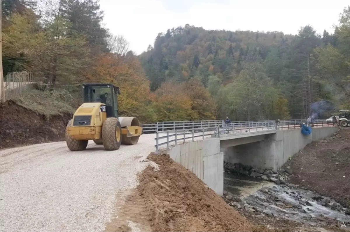 Yığılca\'da Kemer Köprüsü İnşaatı Tamamlandı