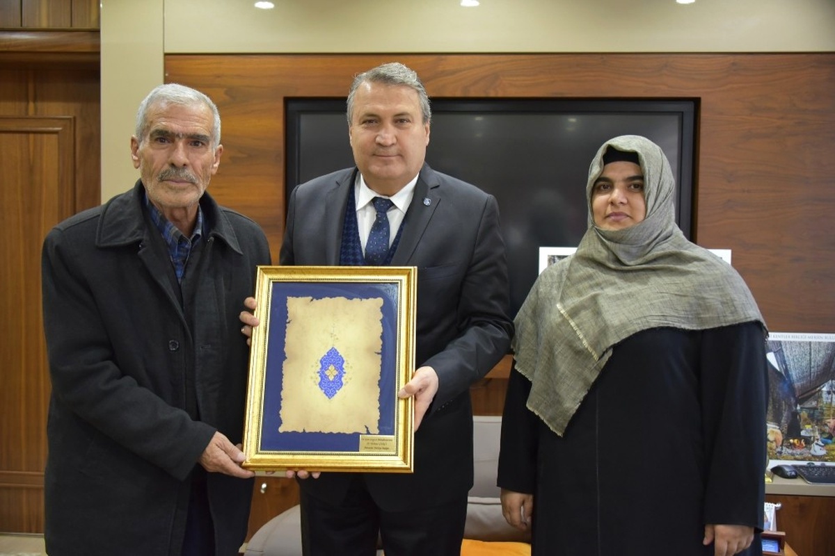 Başkan Çerçi, Kahraman Polis Fethi Sekin\'in Ailesini Ağırladı