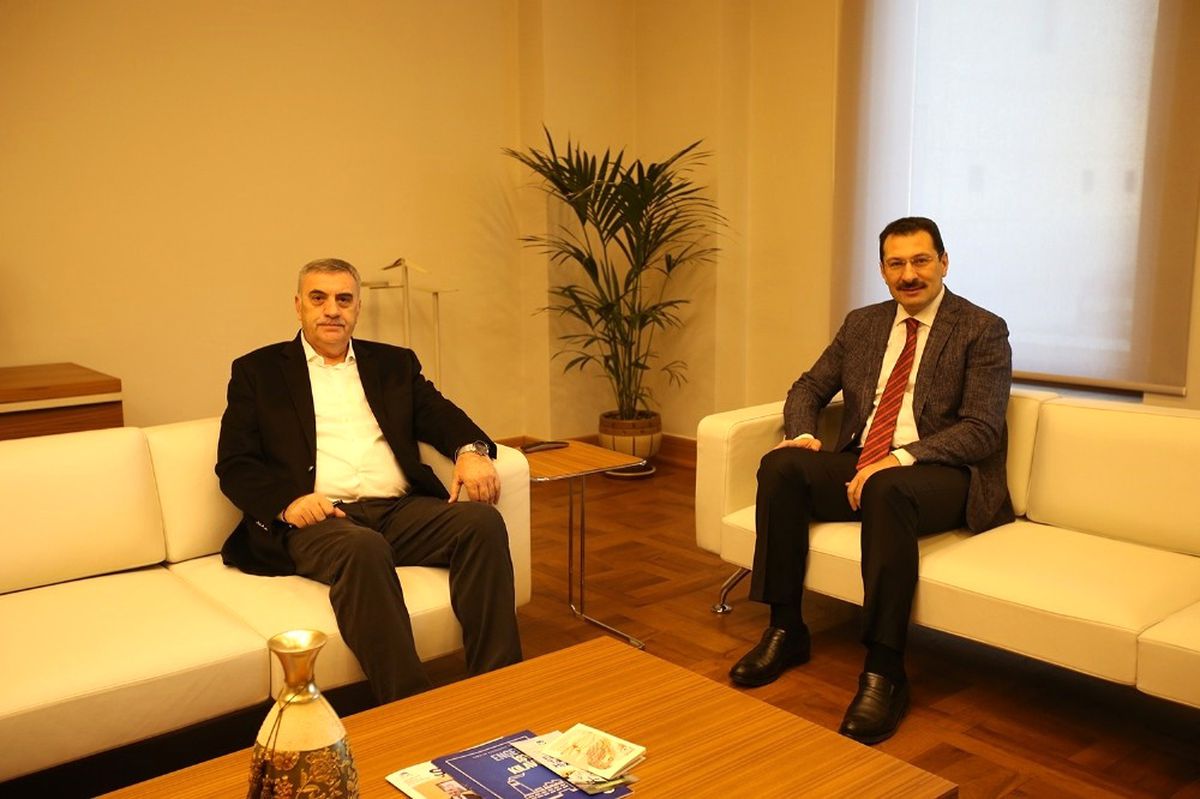 Başkan Toçoğlu, Milletvekili Yavuz\'la Akom\'da Buluştu