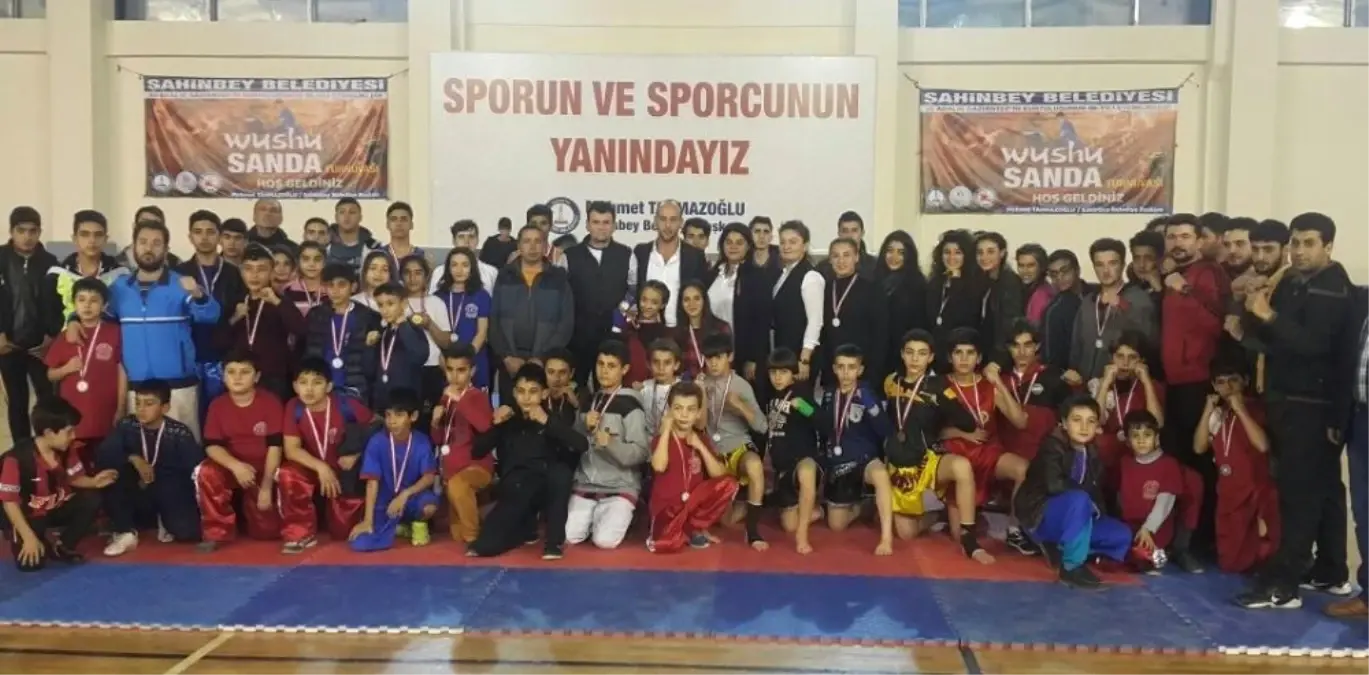 Şahinbey\'de Wushu Rüzgarı