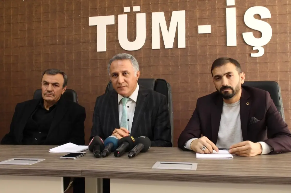 Tüm - İş Konfederasyonu Genel Başkanı Mahmut Şahin Açıklaması