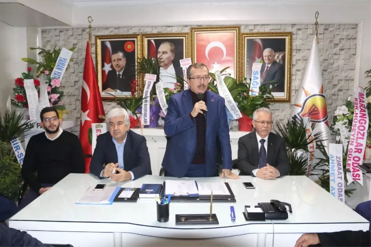 AK Parti\'li Aydemir\'den Akhisar Teşkilatına Tebrik Ziyareti