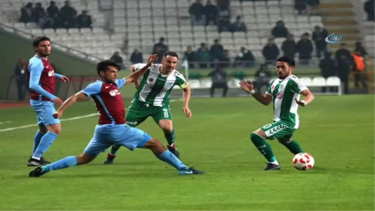 Atiker Konyaspor - Trabzonspor Maçından Kareler