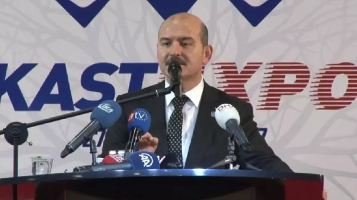 Bakan Soylu, Kastamonu Sanayi ve İş Dünyası Fuarı\'na Katıldı