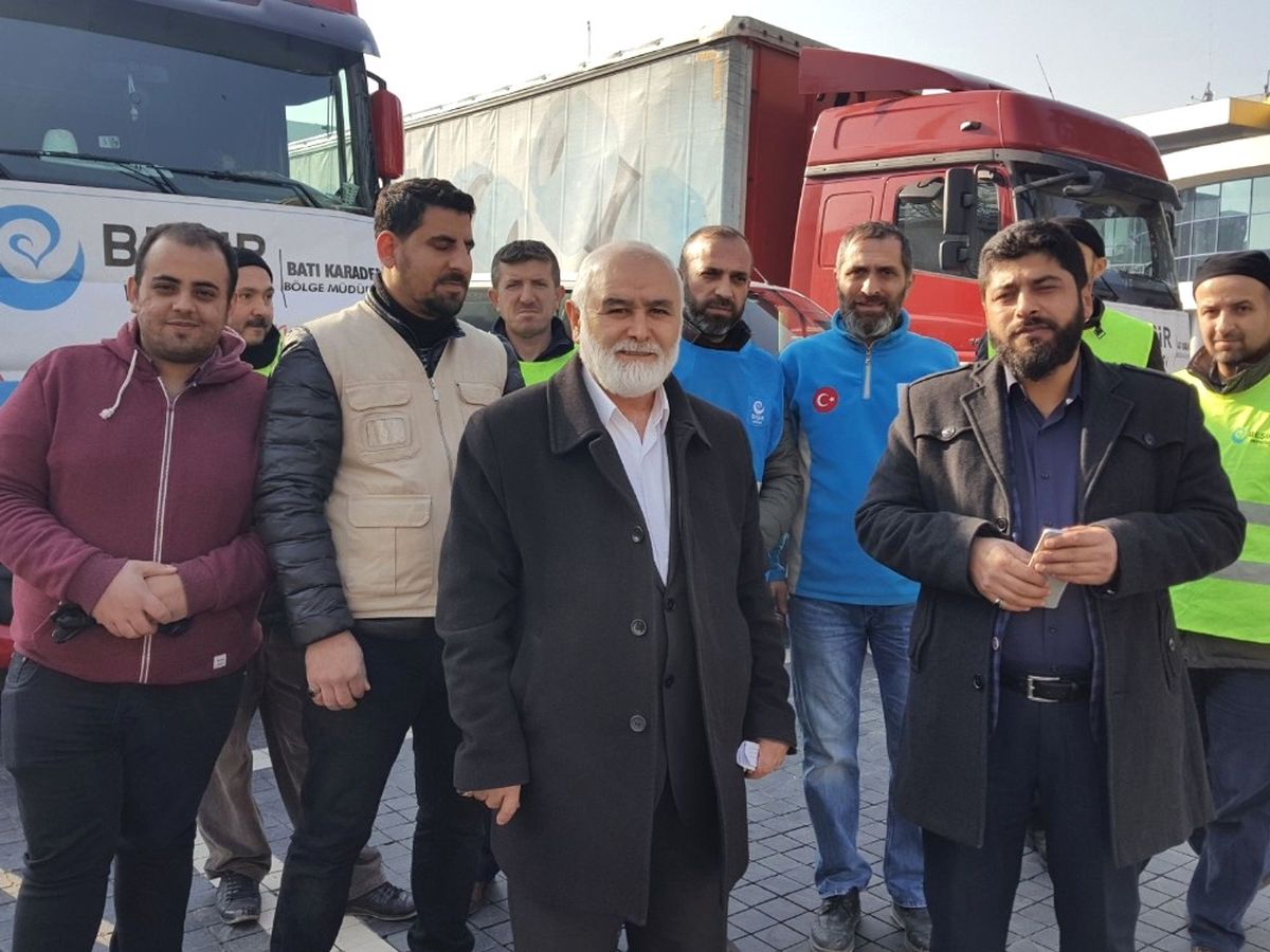 Beşir Derneğinden Suriye\'ye Yardım