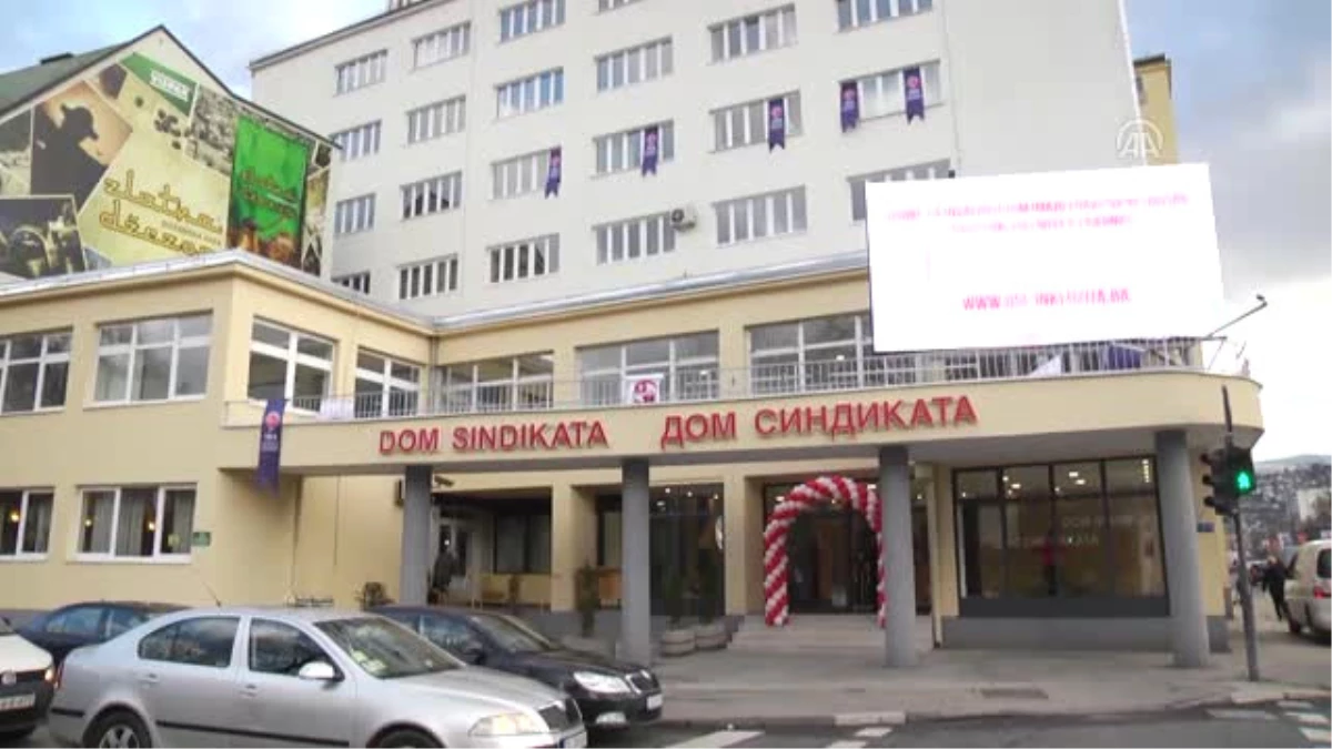 Bosna Hersek\'teki Sendika Binası Türkiye\'den Gelen Destekle Yenilendi