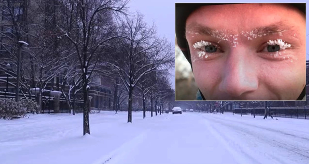 Dondurucu Soğuk Chicago\'yu Esir Aldı, Vatandaşlar Uyarıldı: 30 Dakikadan Fazla Dışarıda Kalmayın