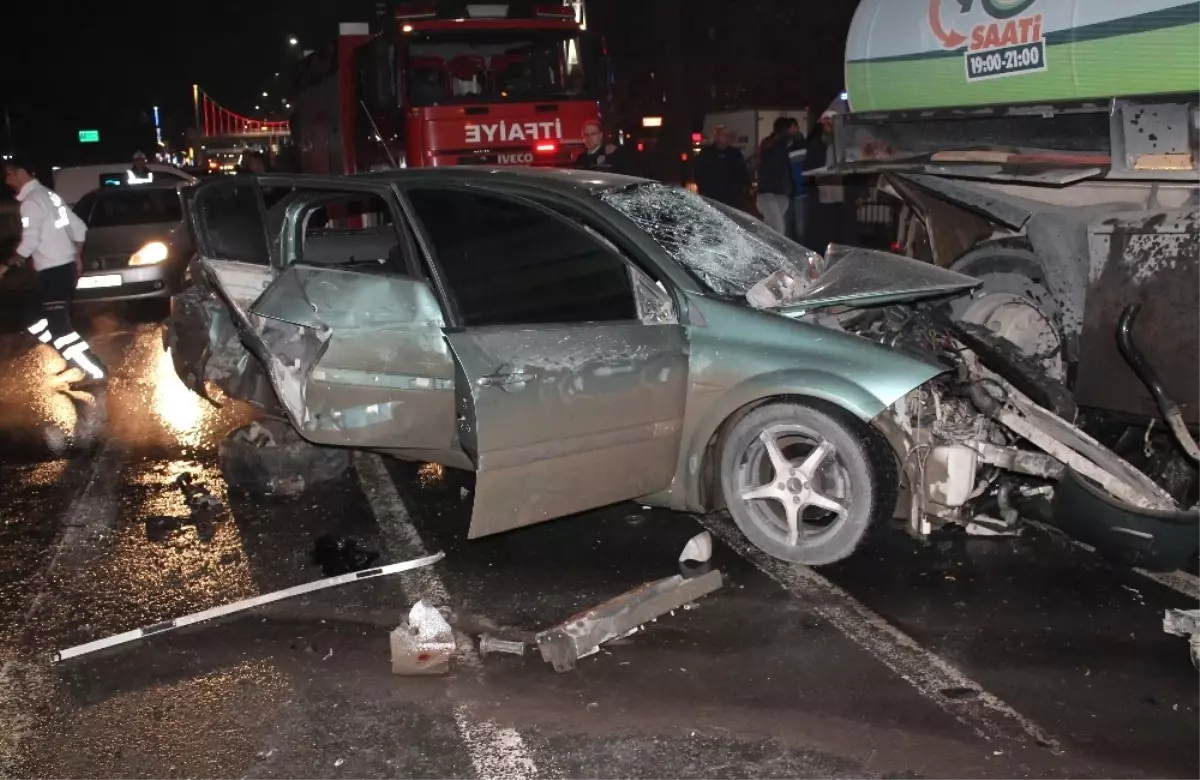 Elazığ\'da Zincirleme Trafik Kazası: 12 Yaralı