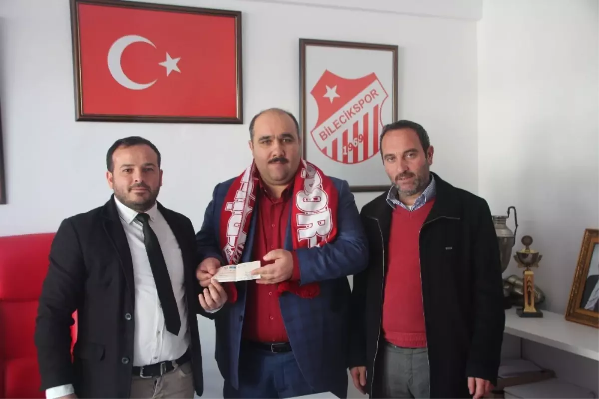 İşadamı Aktaş\'dan Bilecikspor\'a Destek