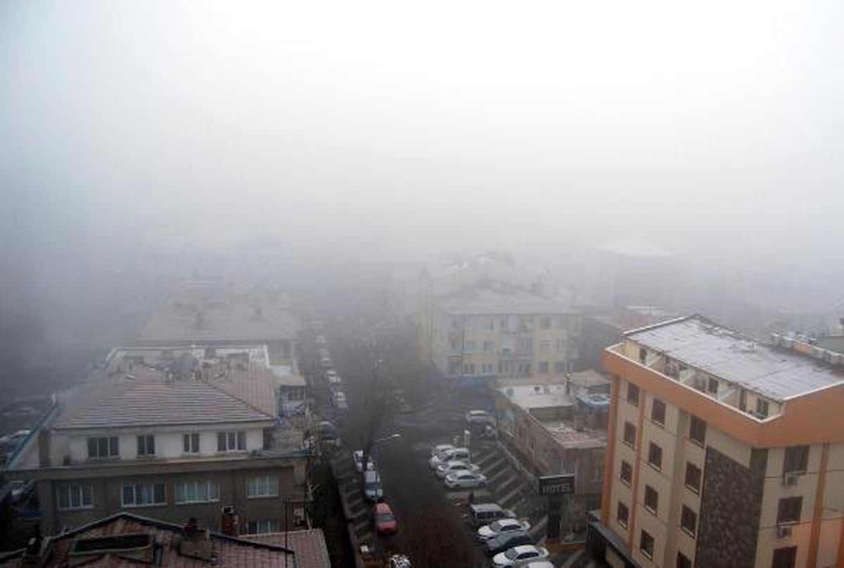 Kayseri\'de Yoğun Sis
