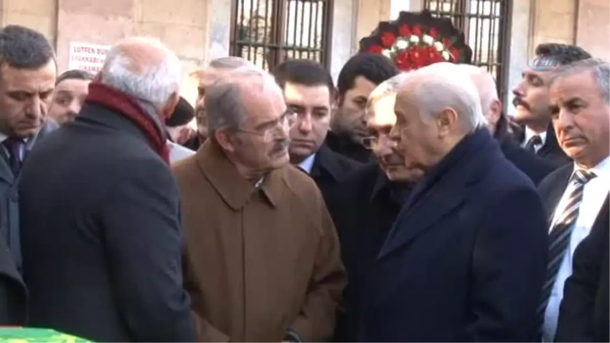 MHP Genel Başkanı Devlet Bahçeli, MHP Genel Başkan Yardımcısı Ruhsar Demirel\'in Annesinin...