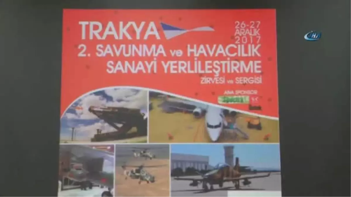 Trakya\'da "Savunma Havacılık ve Uzay Sistemleri Zirvesi" Sona Erdi