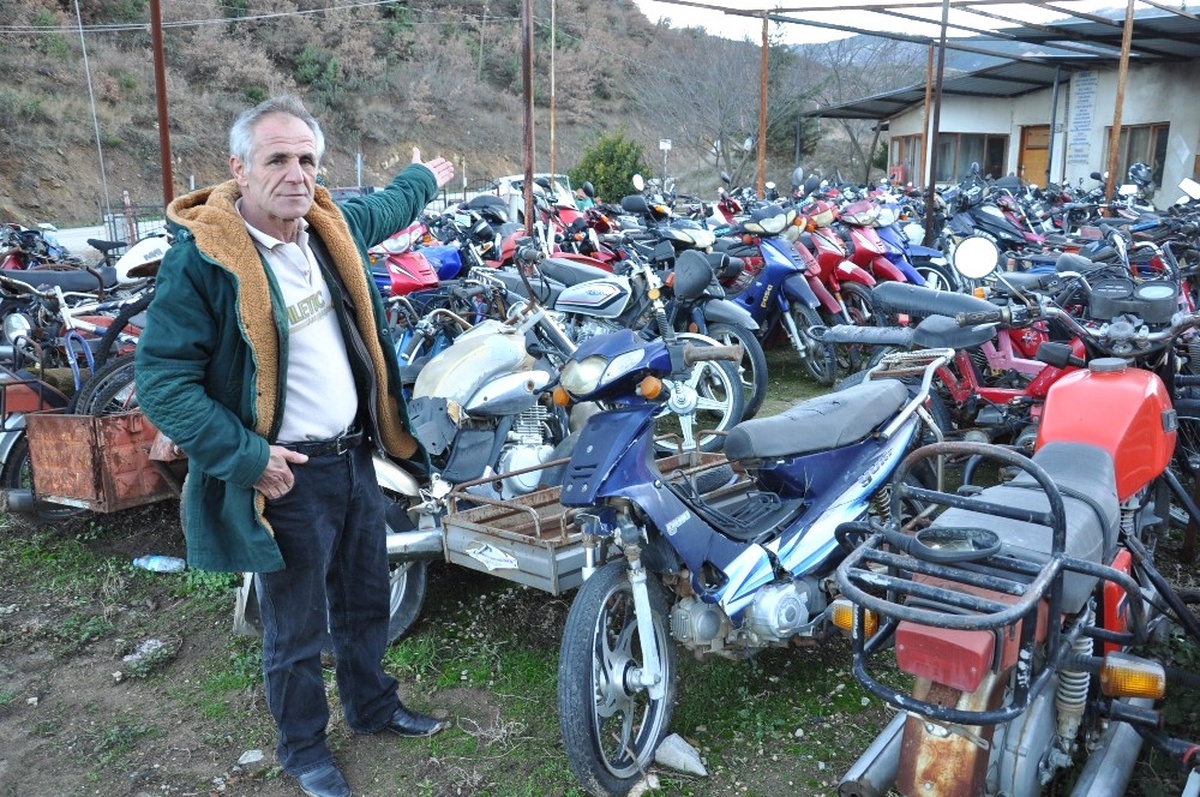 Yediemin Deposu Motosiklet Hurdalığına Döndü