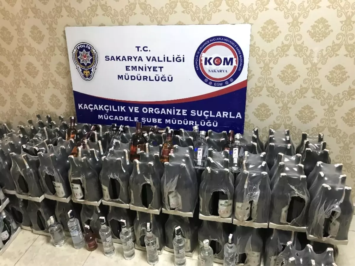 Yılbaşı Öncesi Sakarya\'da 109 Adrese Sahte İçki Operasyonu