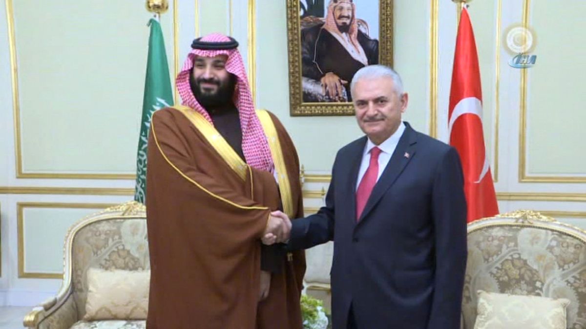 Yıldırım, Suudi Veliaht Prensi ile Görüştü