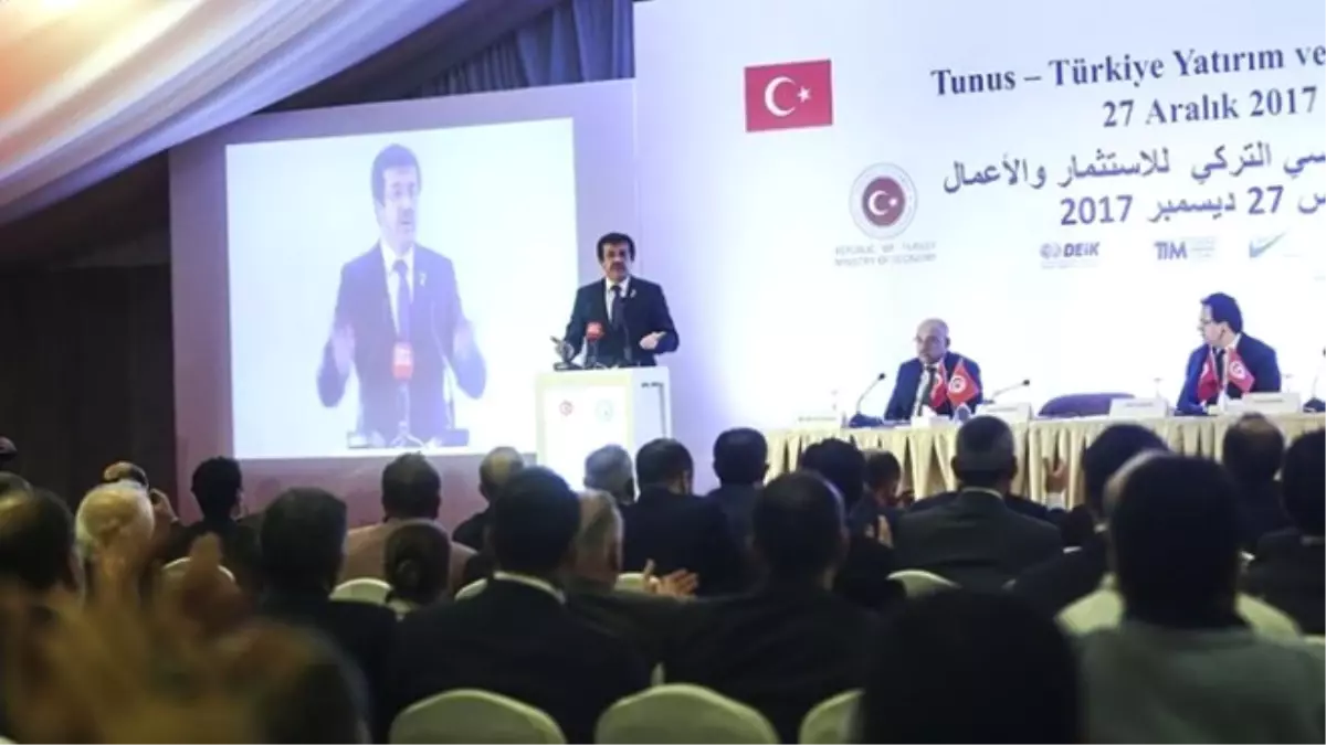 Zeybekci: Mutlaka Tunus\'tan İthalatımızı Artıracağız